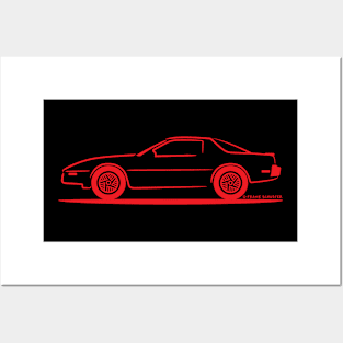 1988 Pontiac FirebirdRed Posters and Art